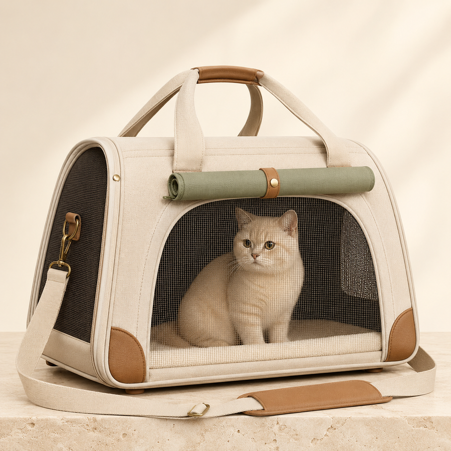 Cozlunopets™ VoyageNest Soft-Sided Pet Carrier