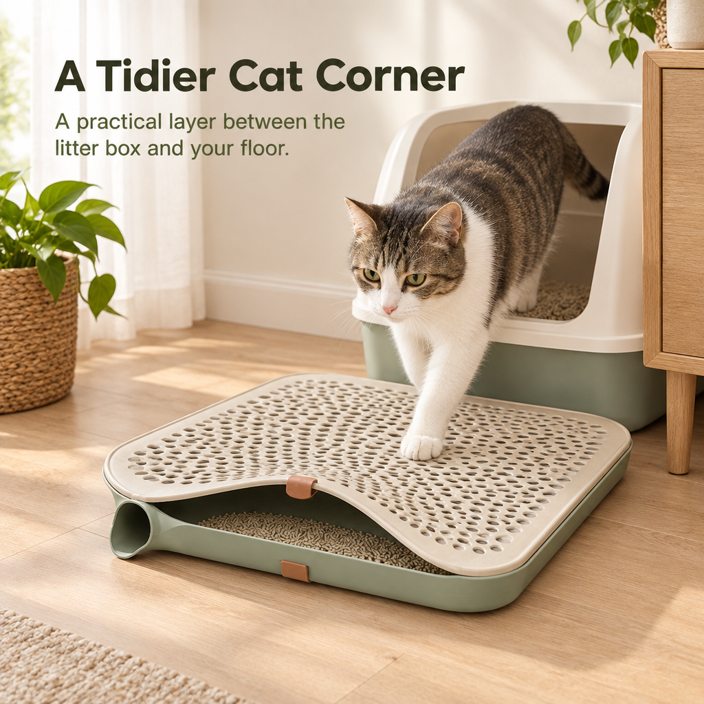 猫砂盆前使用场景详情图
